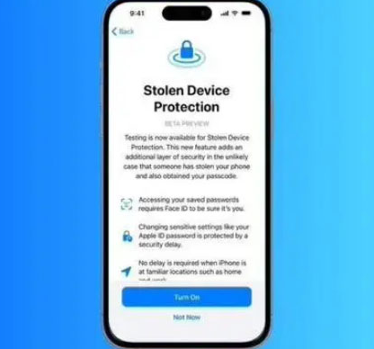 纳溪苹果授权维修店分享被盗设备保护功能开启方法 